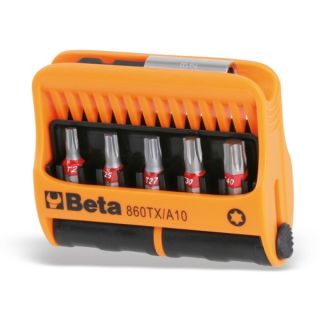 SATZ MIT 10 BITS MIT MAGNETISCHEM BITHALTER IM BETA-TASCHENETUI