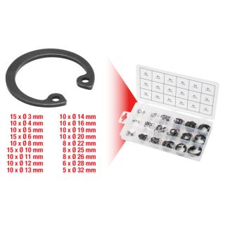 SORTIMENT INNENSEEGERRINGE Ø 3-32mm 180 Stk KS TOOLS 