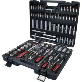 1/4"+3/8"+1/2" SERIE DI CHIAVI A BUSSOLA 179 pz KS TOOLS