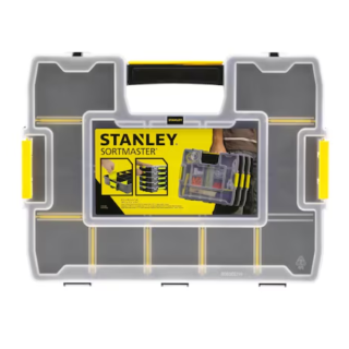 ORGANIZER IMPILABILE A 14 SCOMPARTI STANLEY MASTER JUNIOR NERO/GIALLO