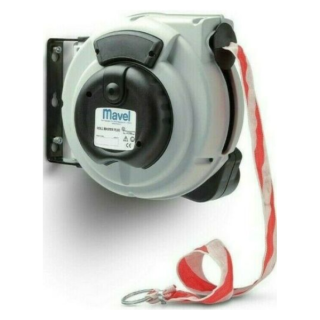 BEGRENZUNGSBAND SPULE WEISS/ROT 20 M ROLLE COMPACT MAVEL