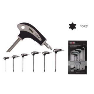 SATZ VON 6 STÜCK REXTA TORX-SCHLÜSSEL 