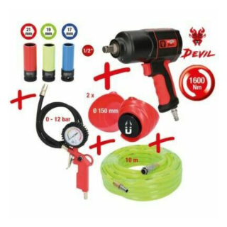 KIT PNEUMATICI + CERCHI THE DEVIL 8PZ KS TOOLS
