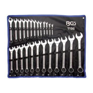 SET CHIAVI COMBINATE 25 pz CHROME VANADIUM BGS FERMEC