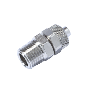 RACCORDO DRITTO MASCHIO CONICO R1/8- 4- 2.5 AIREX  
